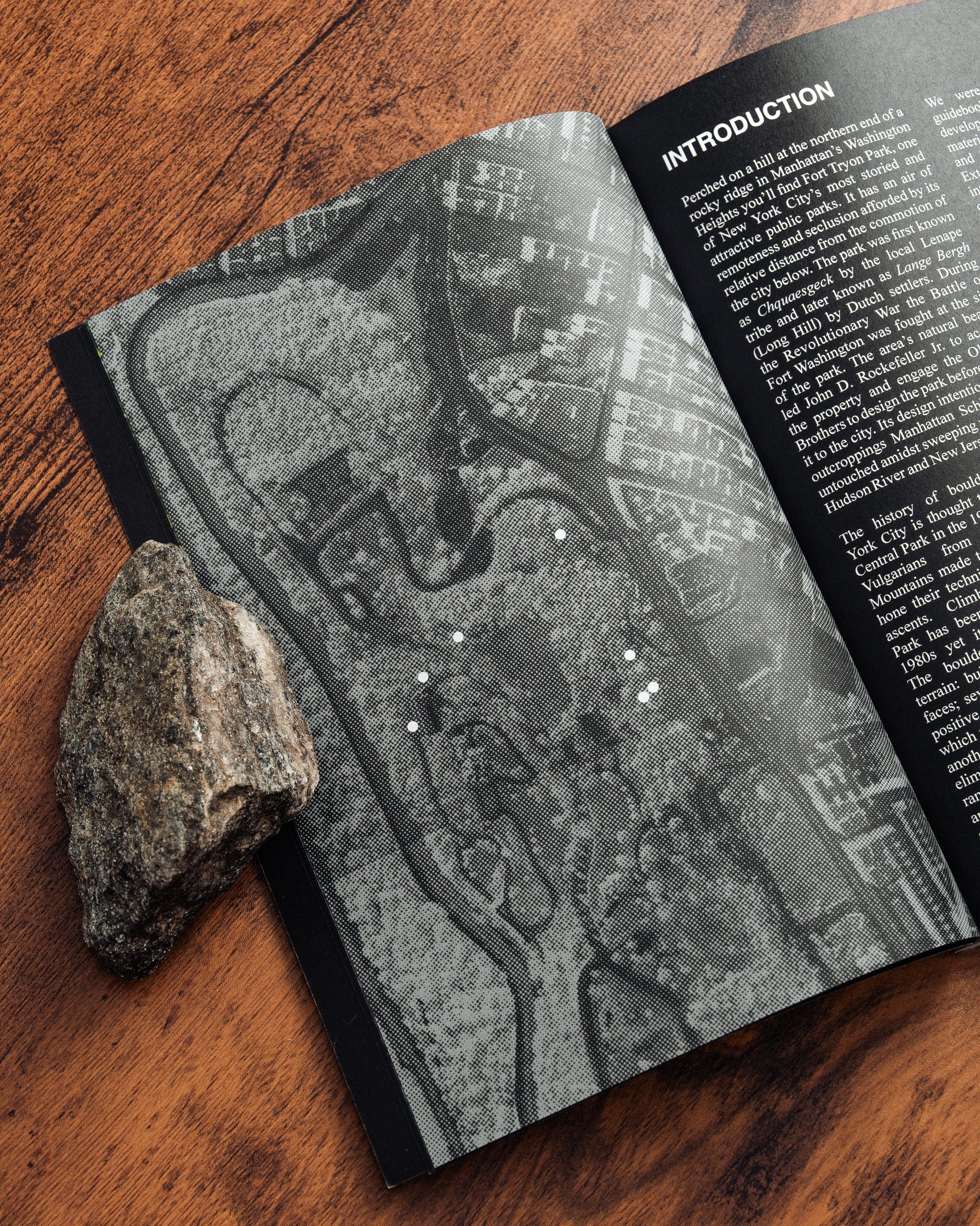 FORT TRYON PARK BOULDERING GUIDE